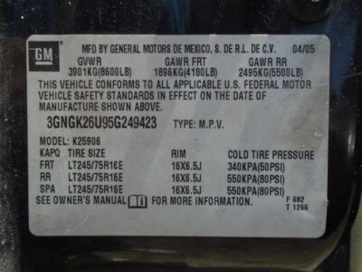 燃油泵总成前后适合 04-07 SUBURBAN 2500 1642691 — 第 1/4 张图片