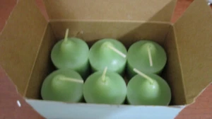 Partylite ~ V06512 ~ 6er Set Limette & Koriander Votivkerzen ~ Neu im Karton - Bild 1 von 3