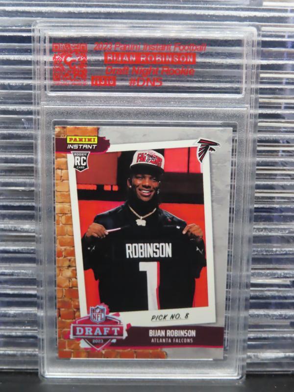 2023 Panini Instant Bijan Robinson Draft Night RC #DN3 CG AUTHENTIC /1.316