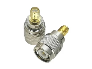 Adaptador 1 pieza TNC macho enchufe a SMA hembra conector coaxial RF - Imagen 1 de 3