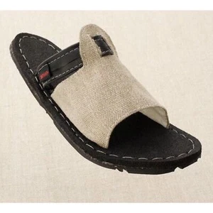 SPLAFF Eco Conscious Hipster Sandals Recycled Tires Tubes Hemp Slip Ons Sz 6 NEW - Picture 1 of 6