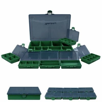 DELTA FISHING Köder Tackle Box 27 X 19,5 X 6cm inkl. 6 x Zubehör Schachtel Kva