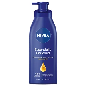 Essentially Enriched Body Lotion for Dry Skin with Almond Oil, 48Hr Moisturizer, - Picture 1 of 12
