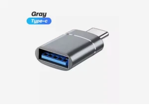 ANMONE USB C OTG Adapter Fast USB 3.0 to Type C Adapter MacbookPro Gray Model 2 - Picture 1 of 1