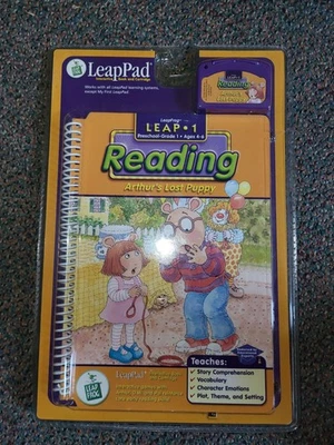 Leap Frog Leap Pad 1 Arthur's Lost Puppy Leap Start Reading Book Cartridge - Image 1 of 3