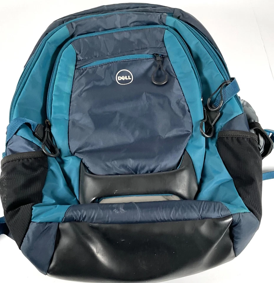 Mochila Dell Bolsa para Computadora Alta Calidad Extra Resistente Bolsa para Libros Azul y Negra Foto 1 de 4