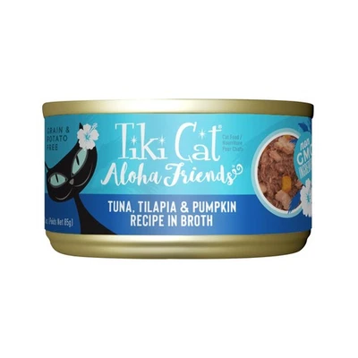 Tiki Cat Aloha Friends Tuna Tilapia & Pumpkin Grain-Free & High Moisture Wet ... - Image 1 of 4