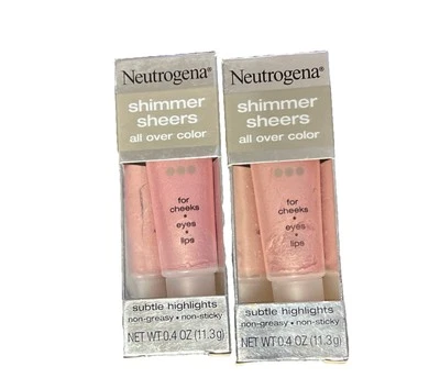 Neutrogena Shimmer Sheers All Over Color, Charmed (# 40) eyes - cheeks - lips - Image 1 of 4