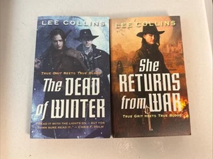 Lee Collins The Dead Of Winter/She Returns From War Angry Robot Dark Fantasy - Imagen 1 de 9