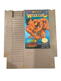 Videojuego Tecmo World Wrestling NES Nintendo Entertainment System