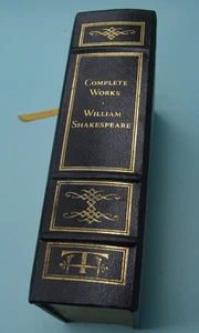 The Complete Works of William Shakespeare Gold lettering cover PRETTY! - Picture 1 of 7