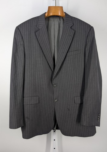 Giacca blazer Burberry London grigio gessato Kensington 46 L Prosum su misura