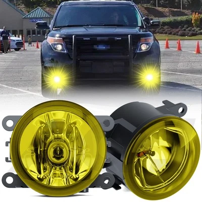 Faros antiniebla halógenos con bombillas para Ford Police Interceptor utilitario 2013-2015 Foto 1 de 4