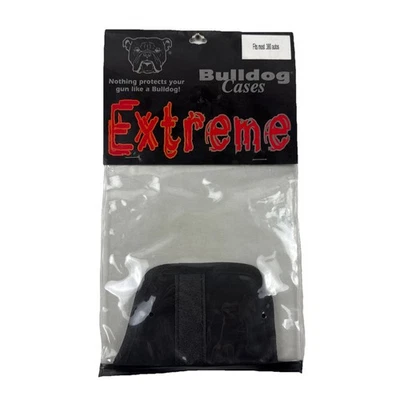 Bulldog Medium Inside Pocket Nylon Holster .380 Autos Pistols Ambi Black BDIPM - Image 1 of 4