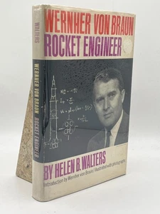 Wernher von Braun Rocket Engineer Helen B. Walters Hardback 1st US Edition Bio - Picture 1 of 5