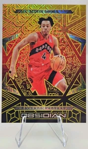 Scottie Barnes 2024-25 Panini Obsidian Molten Mojo Gold /10《Slab Ready》Toronto🔥 - Picture 1 of 10