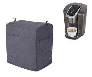 Single Serve Kaffeemaschinen Abdeckung für Keurig Maschine 14X10X15 grau - Bild 1 von 3