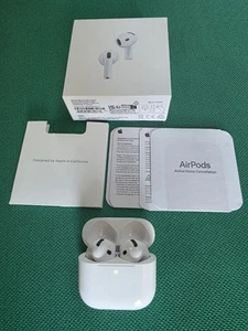 Apple AirPods 4 Generazione ANC Cancellazione Del Rumore USB-C. - Zdjęcie 1 z 8