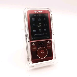 Sony Walkman NW-S738F Digital Media Player MP3 Speicher 8GB rot getestet - Bild 1 von 12