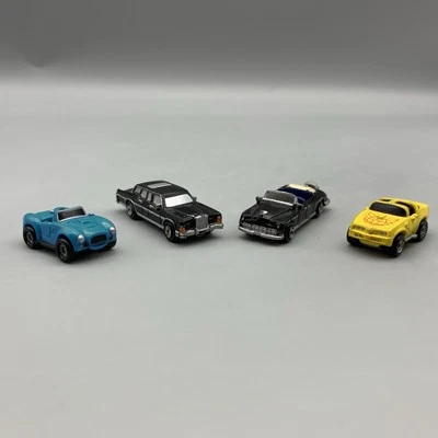 Vintage Galoob Micro Machines Pontiac Trans-Am, Shelby Cobra, Lincoln Limousines - Image 1 of 4