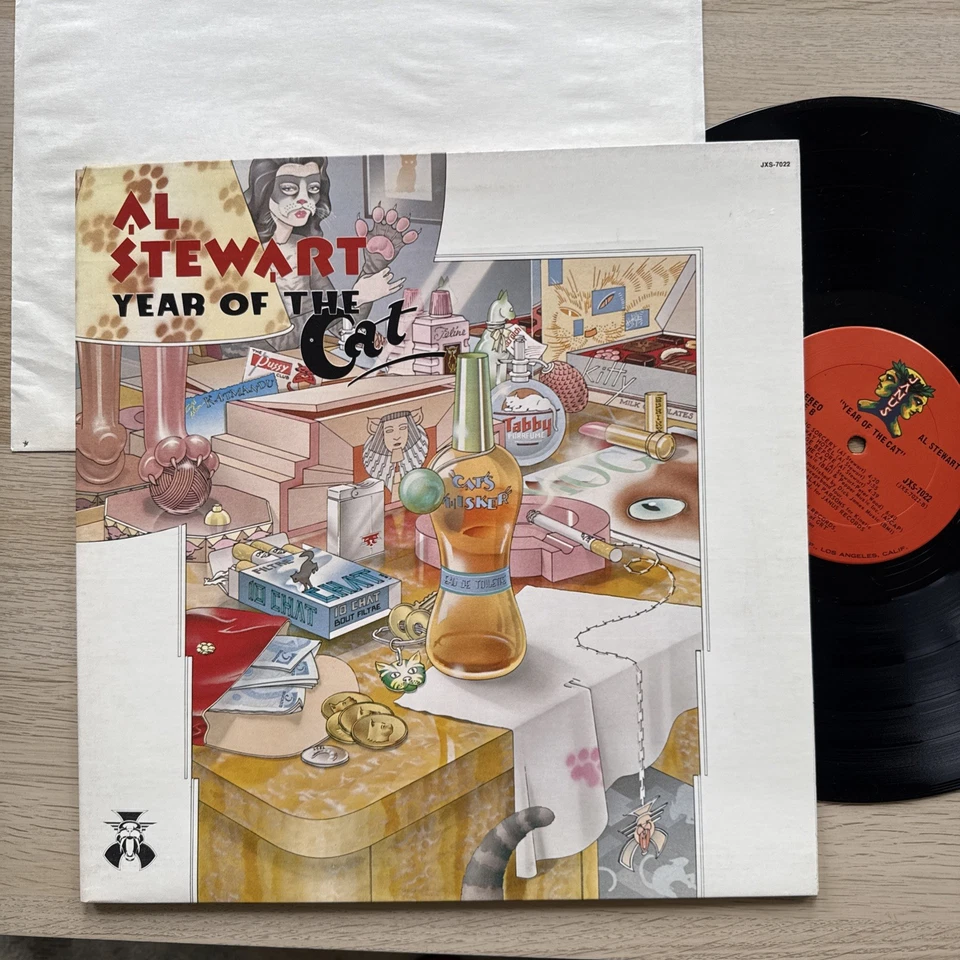 1976 AL STEWART  "YEAR OF THE CAT"  1st US Press Complete Excellent Condition Foto 1 de 4