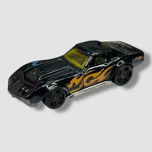 Hot Wheels '69 COPO Corvette negro de 2016 HW Flames paquete de 5 - Imagen 1 de 9