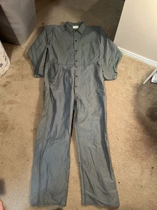 Vintage Workwear Jumpsuit Coveralls Welder Mechanic Size 44 XL - Picture 1 of 4