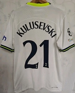 Tottenham Hotspur Men's Medium 22/23 Kulusevski (21) Home Shirt UCL Dri-Fit ADV - Picture 1 of 4