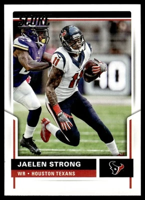 2017 Score Jaelen Strong Houston Texans #264 - Image 1 of 2