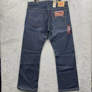 Jeans uomo Levis 517 vintage rosso tab blu 40x32 nuovo con etichette USA stivale taglio lavaggio scuro - Foto 1 di 11