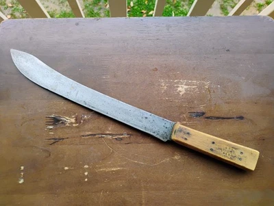 Butcher Knife Jordan's Best 17" 6 Pin AJ Jordan Sheffield Vintage Antique  - Image 1 of 4