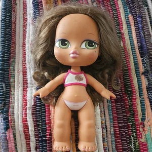 Big Babyz Bratz Katia Doll 13” Auburn Hair Green Eyes With Bodysuit & Earrings - Picture 1 of 5