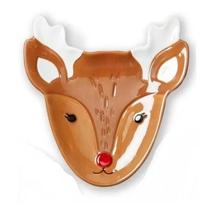 TAG Appetizer Plate, Holiday Friends - Reindeer (G20597B) - Picture 1 of 1