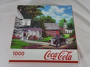 Springbok 1000 Piece Coca Cola "Country" Jigsaw Puzzle - 1JIG1O670 - FREE SHIP - Picture 1 of 5
