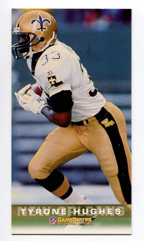1994 Game Day #277 Tyrone Hughes Nebraska/New Orleans Saints - Image 1 of 1