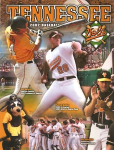 2002 Tennessee Volunteers Baseball Media Guide - Picture 1 of 1