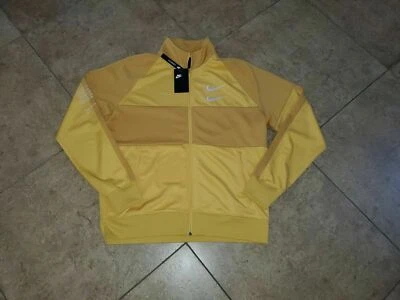 Men's Nike Sportswear Swoosh Jacket L Yellow Training Casual New Rare  - Image 1 of 2