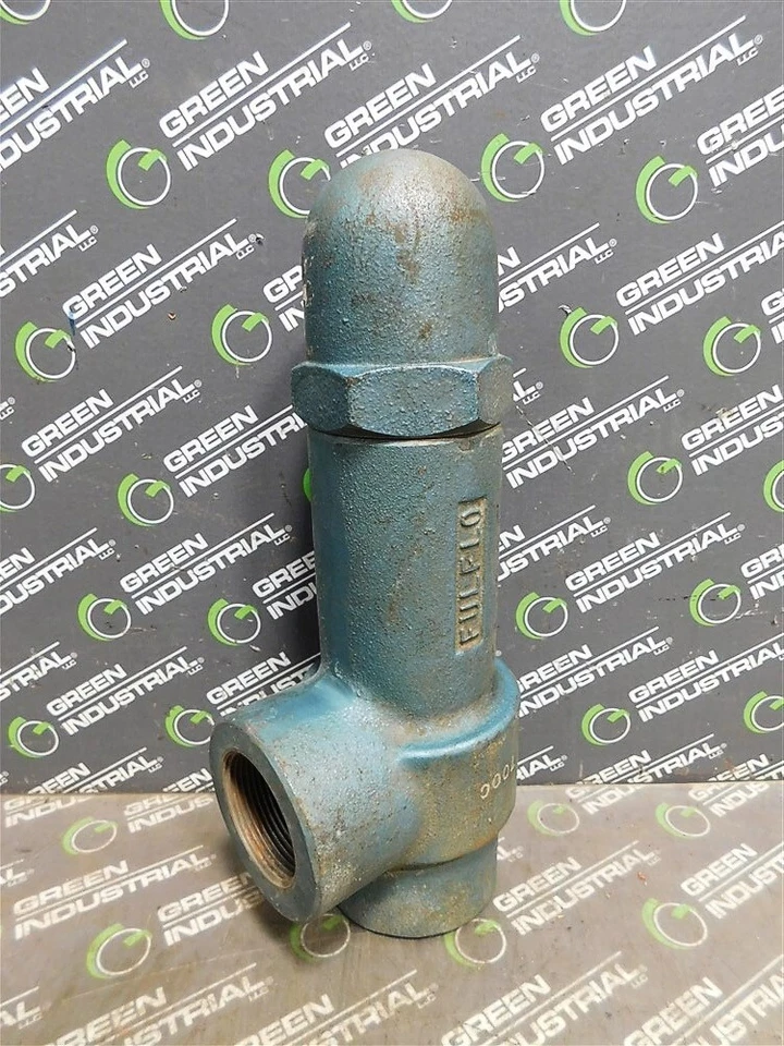 USED Fulflo VJ7R/XS/KD Relief Valve 1-1/2" Screw Connections Cast Iron - Image 1 of 4