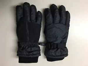 Boy's Ski Gloves Zeroxposur Size L/XL Wrist Adjustment Snow Gloves Lined Palms - Picture 1 of 10