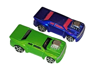 (2) Maisto Wild Whip Super Charged Diecast Toy Cars - 1:64 Scale - Picture 1 of 5