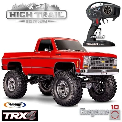 TRAXXAS # TRX92056-4RED TRX-4 Chevy K10 High-Trail Rot RTR 1/10 4WD Scale-Craw - Bild 1 von 4