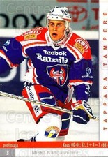 2001-02 Finnish Cardset #122 Miska Kangasniemi