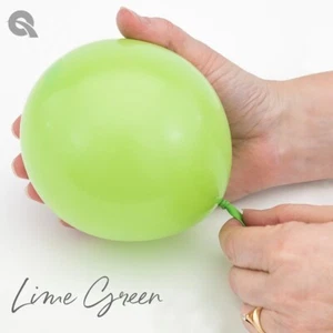 Globos de látex verde lima macizo de 16" - Qualatex suministros para fiestas - 10 quilates - Imagen 1 de 1