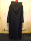 Cloak with sleeves and hood. jedi. wizard. witch shorter version
