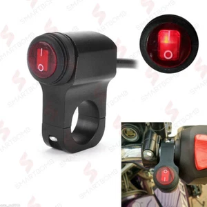 LICHT SCHEINWERFER SCHALTER MOTORRAD LENKER IP67 12V Schalter Scooter Lenker - Bild 1 von 6