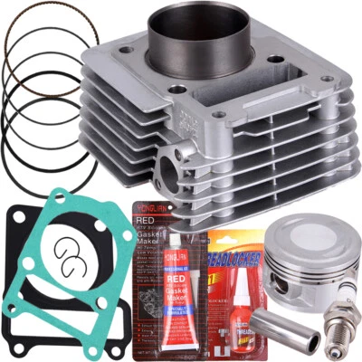 Kit de extremidade superior de anéis de pistão de cilindro para Yamaha TTR 125 TTR-125 TTR125 2000-05 - Imagem 1 de 4