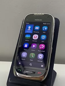 Nokia C7-00 8GB Silver White Virgin Mobile Locked - Picture 1 of 6