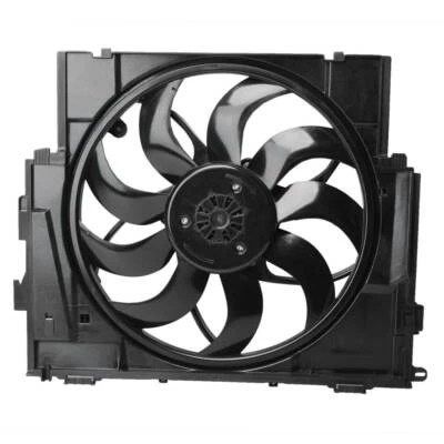 For BMW F10 528i 528i xDrive 2012-2016 Radiator Cooling Fan Assembly w/ Motor - Image 1 of 4