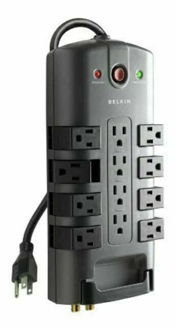 Belkin BP112230-08 8ft 12 Outlet Surge Protector