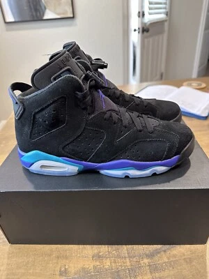 Kids Size 6 - Air Jordan 6 Aqua (Good Condition) - Image 1 of 4